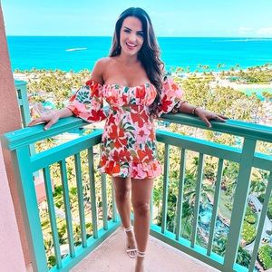 Off shoulder summer mini